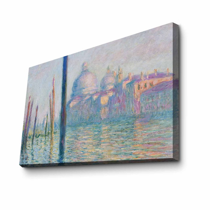 Wallity Pintura Decorativa en Lienzo Claude Monet Le Grand Canal 45x70 cm Wallity Pintura Decorativa en Lienzo Claude Monet Le Grand Canal 45x70 cm